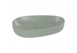 Vanity washbasin Villeroy & Boch Antao oval 65x40 cm, , without overflow, with coating CeramicPlus - zielona (Morning Green)