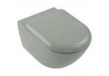 Bowl wall-hung WC Villeroy&Boch Antao, 56x37 cm, bez kołnierza, CeramicPlus - zielona (Morning Green)