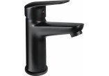 Washbasin faucet tall Deante Boro single lever - black
