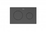 Flushing plate do stelaża Roca Duplo One, double, PL10, wandaloodporny, inox