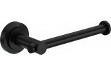 Toilet paper holder Deante Temisto wall mounted - nero