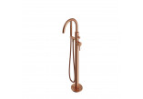 Freestanding bath mixer, Omnires Y - Brushed brass