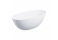 Bathtub freestanding 148x75cm, Omnires Shell M+, white shine