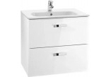 Zestaw szafka + umywalka Roca Victoria Basic Unik 60 cm biały, 2 drzwi- sanitbuy.pl
