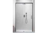 Door shower sliding Radaway Idea Black DWJ 100 Left 98.7-101.2x200.5cm, profil black, glass transparent- sanitbuy.pl