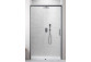 Door shower sliding Radaway Idea Black DWJ 100 Left 98.7-101.2x200.5cm, profil black, glass transparent- sanitbuy.pl