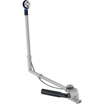 Set drain and overflow Geberit for atypical bathtubs, d52, długość 73 cm