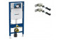 Concelaed frame Geberit Duofix H112 do WC wiszącego, UP320, Sigma