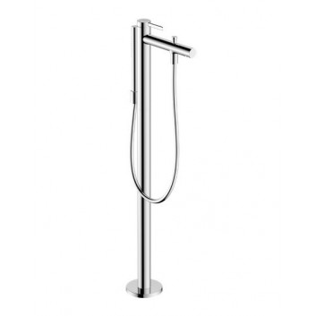 Single lever Bath tap, freestanding, Hansgrohe Tecturis E - White Matt