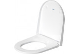 Toilet seat Duravit D-Neo, with soft closing, hinges stalowe - white półmatowa