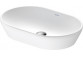 Countertop washbasin Duravit D-Neo, 40cm, round, without overflow, without tap hole, white