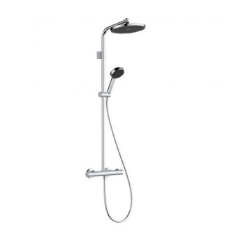 Shower set Hansgrohe Vernis Blend 200 1jet with thermostat - chrome