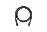 Shower hose Giulini Giovanni, 15 cm PVC - black mat