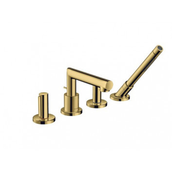 Bath tap Axor Uno 4-hole for installation on the tub holder Zero, chrome