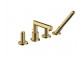 Bath tap Axor Uno 4-hole for installation on the tub holder Zero, chrome