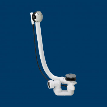 Siphon wannowy dla wanien Riho Black, 105cm, black