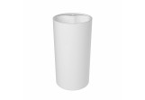 Washbasin Besco Lumen freestanding 45x85 cm, klik klak white - finish white mat
