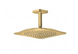Shower head AXOR ShowerSolutions 245/185 1jet - gold optyczny polerowany 