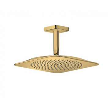 Shower head AXOR ShowerSolutions 245/185 1jet - gold optyczny polerowany 