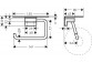 Hansgrohe AddStoris Toilet paper holder witk shelf
