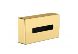 Toilet paper holder Hansgrohe AddStoris witk shelf - gold optyczny polerowany