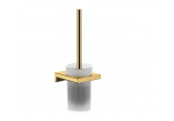Single lever washbasin faucet 230 with pop-up waste Push-Open Hansgrohe Metropol, gold