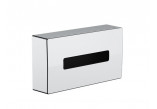 Toilet paper holder Hansgrohe AddStoris witk shelf - gold optyczny polerowany