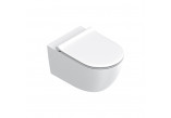 Set Catalano Sfera muszla WC hanging 50x35 cm Silentech with seat WC wolnoopadającą i z mocowaniami - white mat