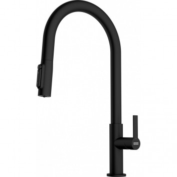 Kitchen faucet with pull-out spray Franke Eos Neo pull-out spray - antracyt