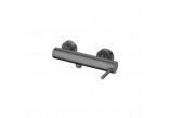 Shower mixer Emporia Fly, wall mounted, wall mounted - gun metal
