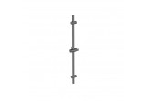 Shower rail Emporia regulowany, 750 mm - gun metal