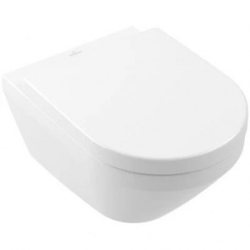 Wall hung bidet Villeroy&Boch Architectura, 53x37 cm, with one hole - white