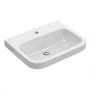 Set combi-pack Villeroy & Boch Architectura bowl 53x37 cm bez kołnierza with soft-close WC seat - white