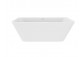 Corner bathtub asymmetric Roca Easy right, white, acrylic, 160 x 90 cm, legs w zestawie