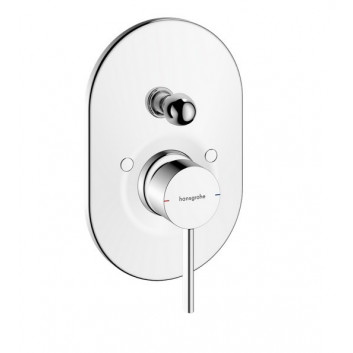 Bath tap Hansgrohe Zesis S single lever, concealed do iBox universal - chrome
