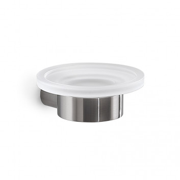 Soap dish Gedy Pirenei - black mat