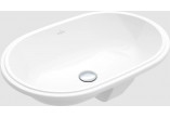 Architectura Under-countertop washbasin, 570 x 375 x 175 mm, Weiss Alpin CeramicPlus, z overflow