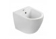 Bowl wc hanging Emporia Nox 49×37 cm, bezrantową, with seat with soft closing Slim - white shine