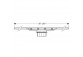 Drainline Geberit CleanLine, L 130cm - black