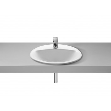 Washbasin Roca Diverta countertop 55x42,5 cm with tap hole
