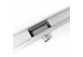 Drainline podłogowy Balneo Duplex Black 80 cm, dwustronny, low 52 mm - black