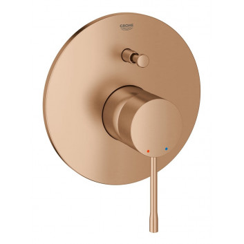 Shower mixer Grohe Essence wall mounted, single lever - warm sunset
