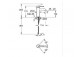 Washbasin faucet Grohe Essence New, Rozmiar S - brushed hard graphite