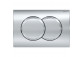 Flush button uruchamiający do spłukiwania dwudzielnego, Geberit Delta01 - Chrome Shiny 