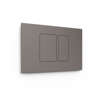 Flush button podwójnego spłukiwania Tres WC System do stelaża - grafit