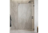 Door shower walk-in Radaway Essenza Pro 8 Gold, 130x200cm, glass transparent, profil gold
