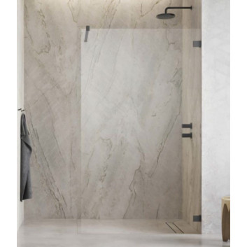 Door shower walk-in Radaway Essenza Pro 8 Gold, 130x200cm, glass transparent, profil gold