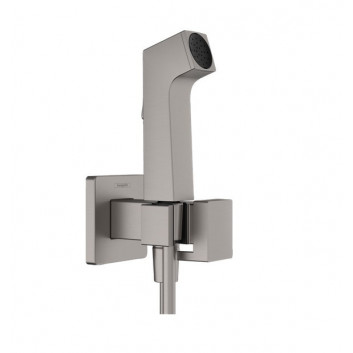 Bidet shower head Hansgrohe Bidette 1jet E EcoSmart with mixer, uchwytem i wężem shower 125 cm - brushed bronze
