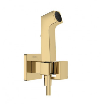 Bidet shower head Hansgrohe Bidette 1jet E EcoSmart with mixer, uchwytem i wężem shower 125 cm - white matt