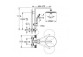 Shower system Grohe Euphoria System 260 with thermostat for wall mounting, with head shower okrągłą 26 cm - phantom black